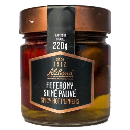 Feferony silně pálivé 200g