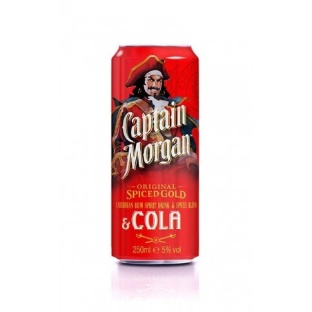 Captain Morgan & Cola plech...