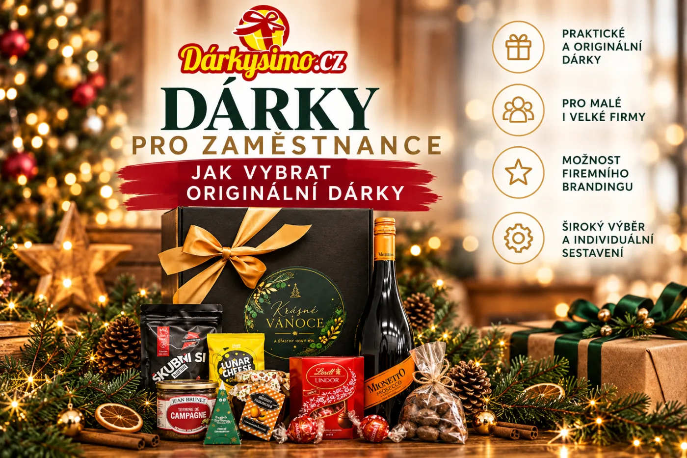 Dárky pro zaměstnance: Jak vybrat originální dárky, které opravdu potěší